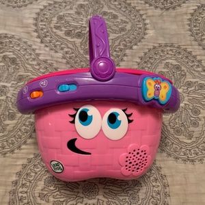 Leap Frog Interactive Pink Picnic Basket